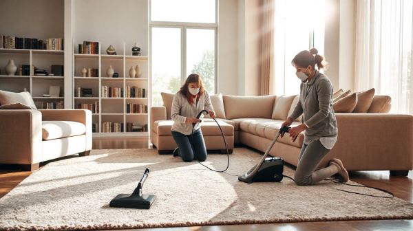 Top 5 astuces pour un intérieur sans allergènes grâce au nettoyage de tapis